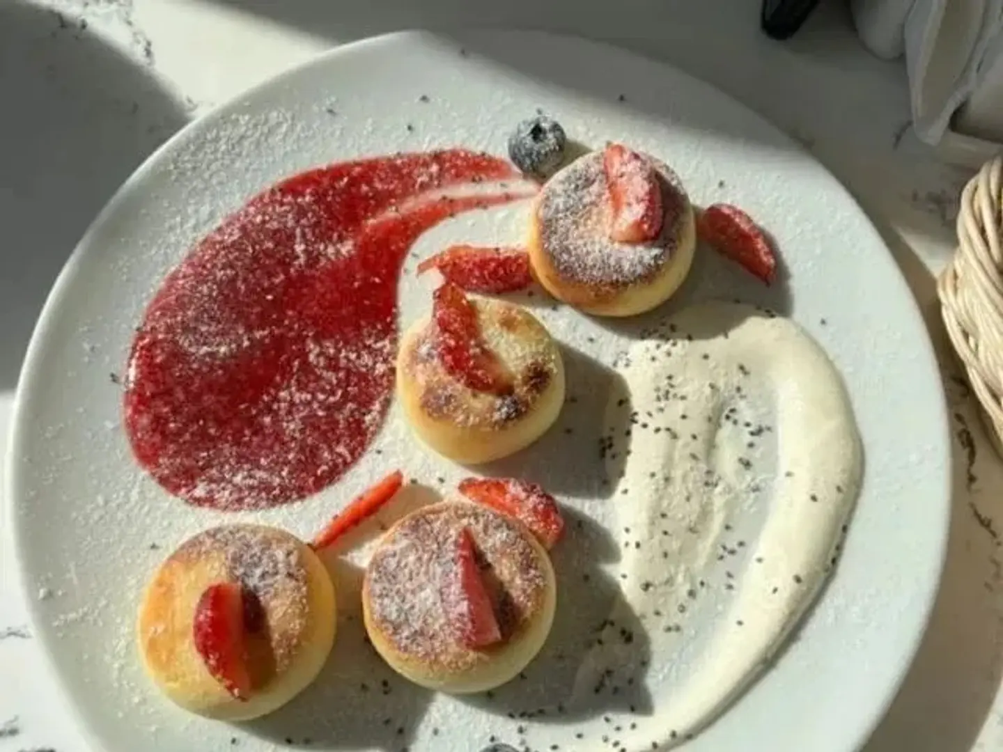 Pancakes, Cheesecake