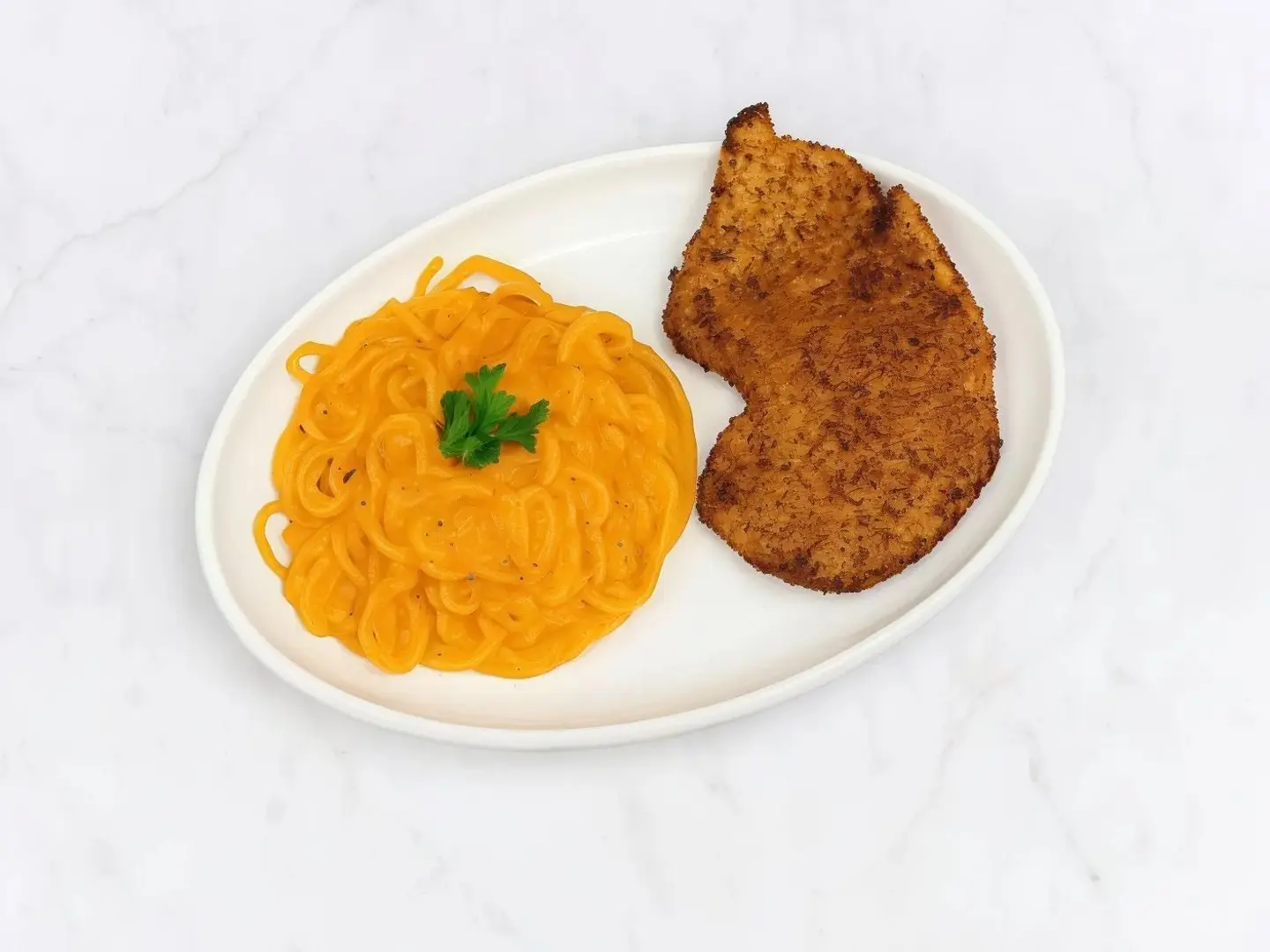 Chicken Milanese With Pasta