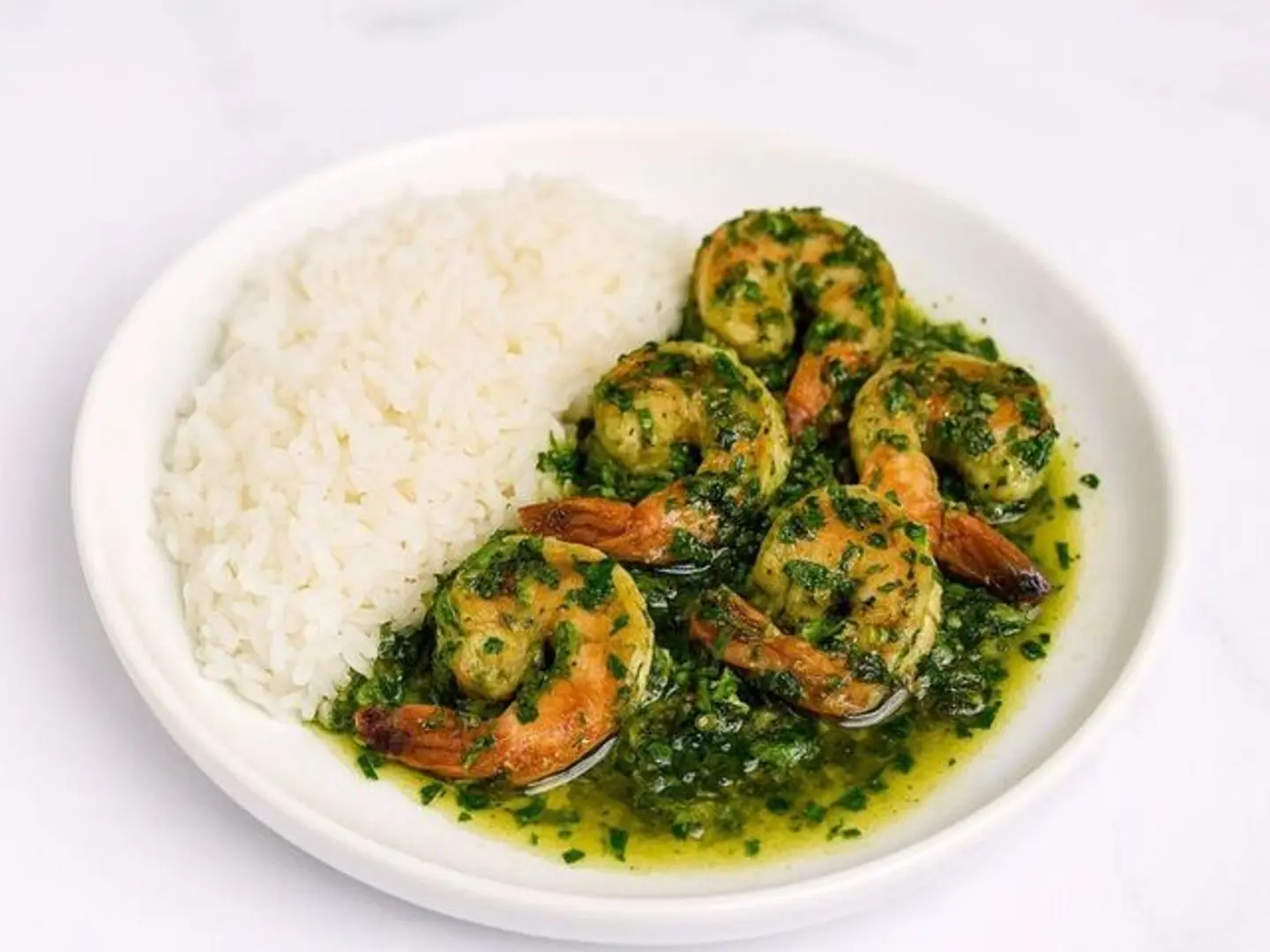 Shrimp With Chimichurri Sauce 200
