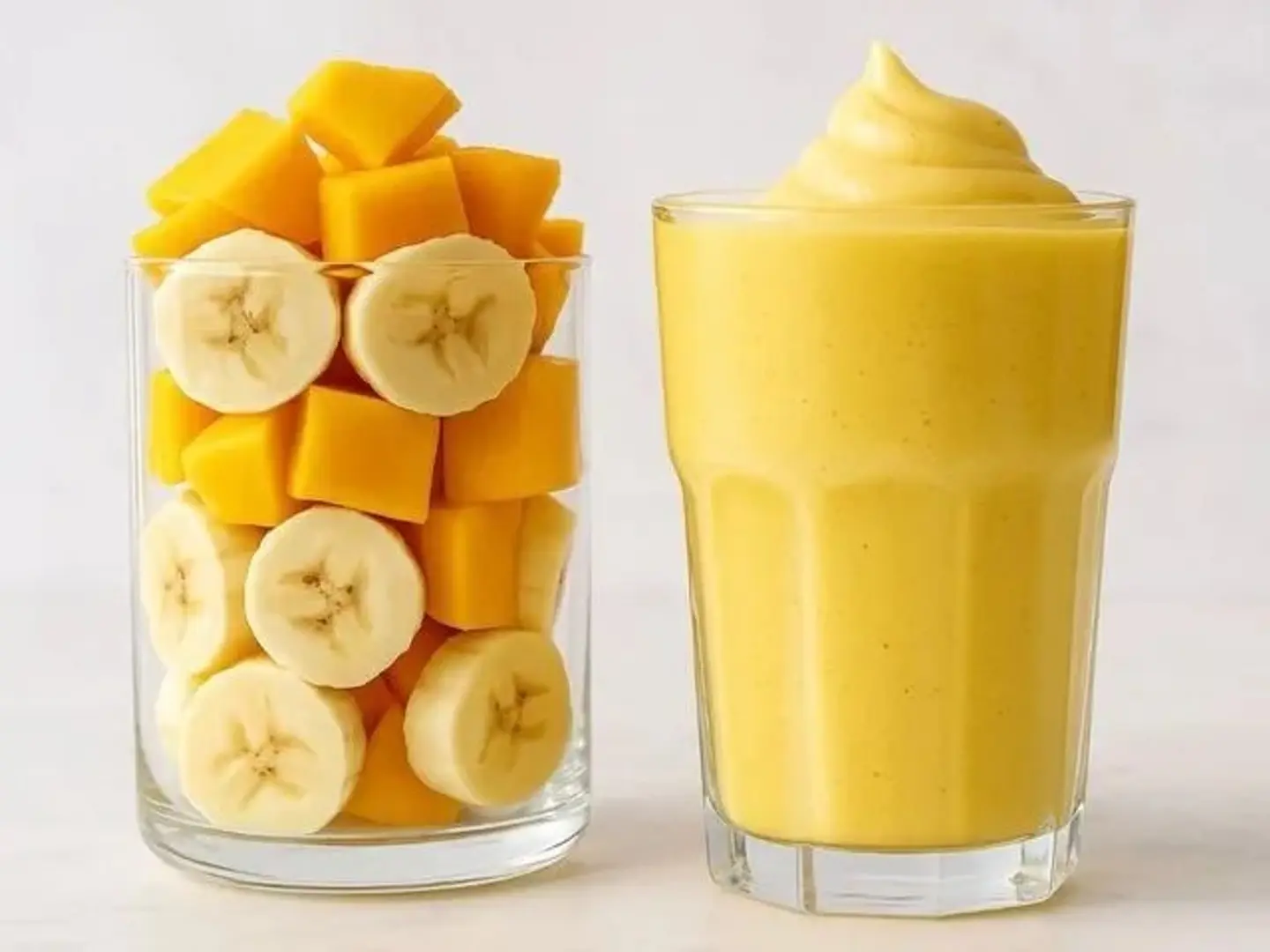 Banana And Mango Smoothie