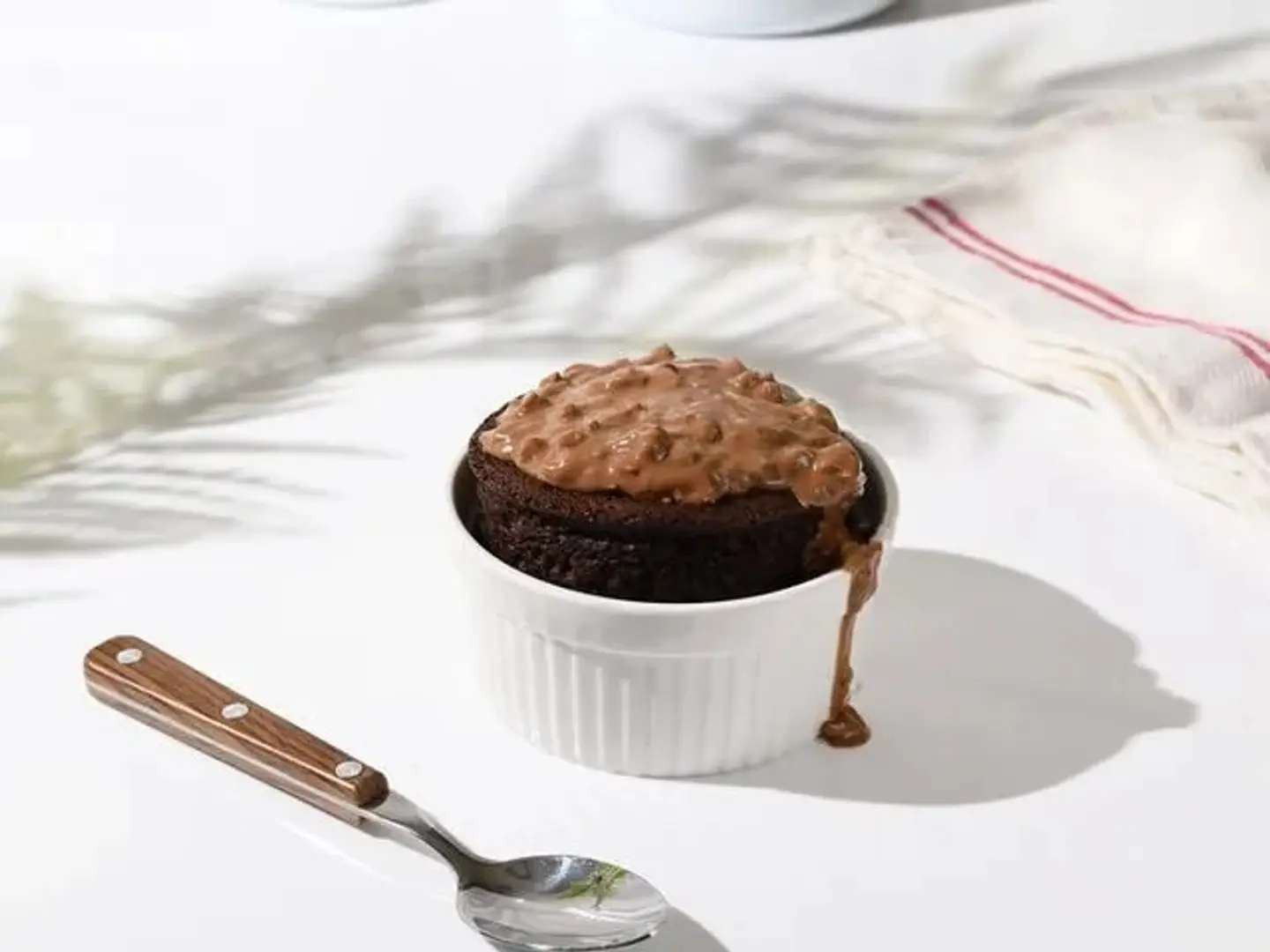 Lava Cake With Ice Cream