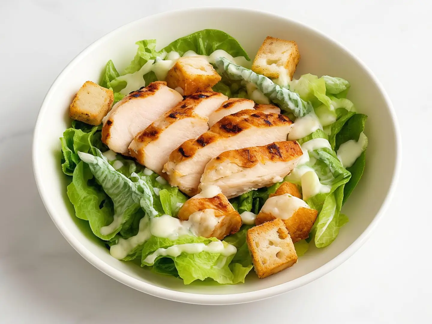 Grilled Chicken Caesar Salad