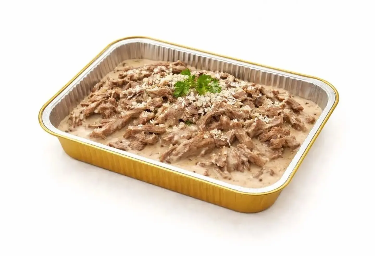 Large Beef Stroganoff With Mushrooms