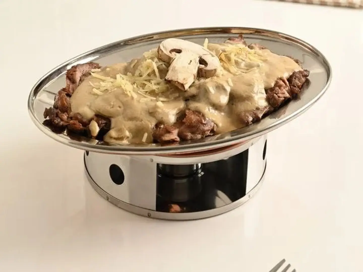 Steak With Mushroom Sauce
