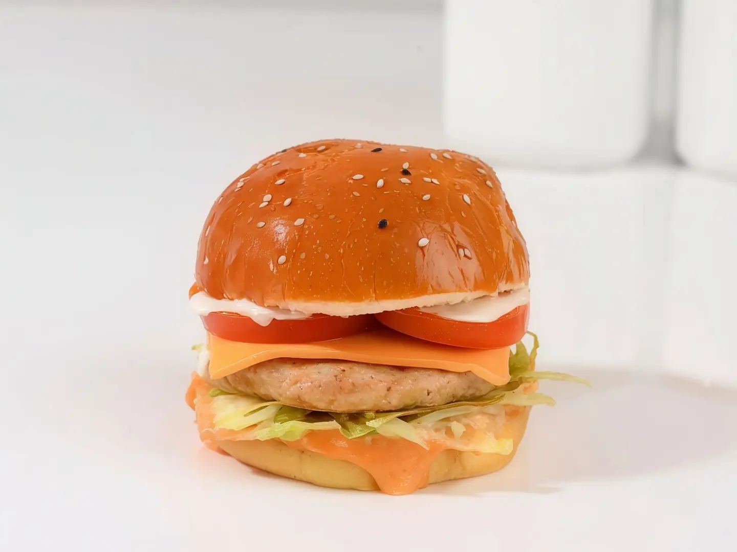 Single Arabic Chicken Burger 75g