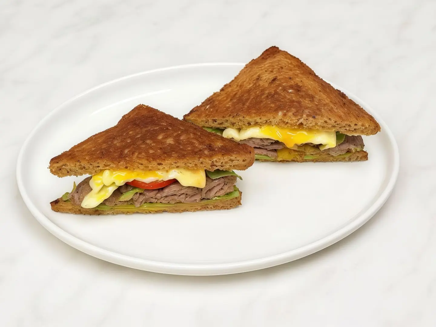 Roast Beef Club Sandwich 100g