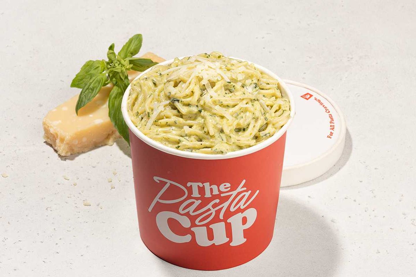 Creamy Pesto Spaghetti