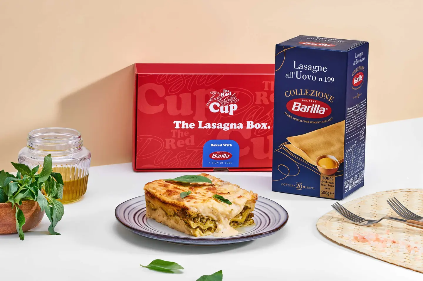 Pesto Chicken Lasagna