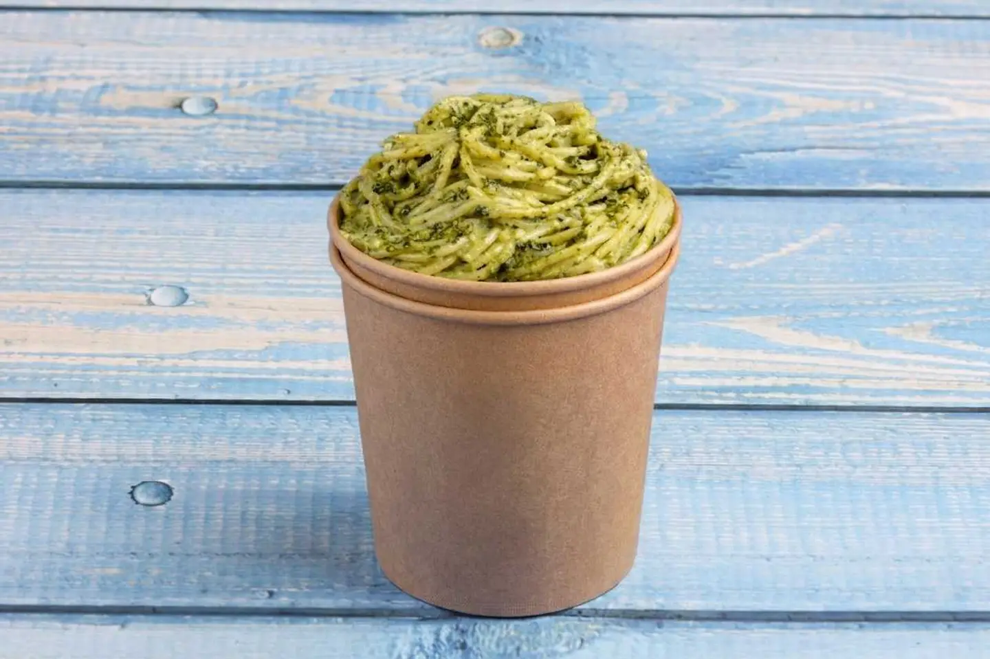 Creamy Pesto Spaghetti