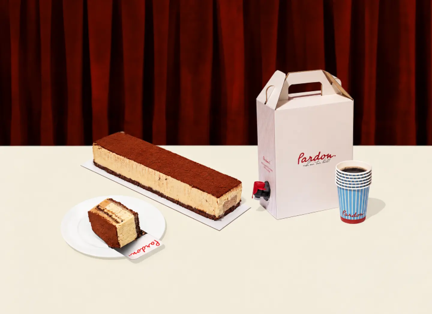 Combo Tiramisu Cake & Coffee