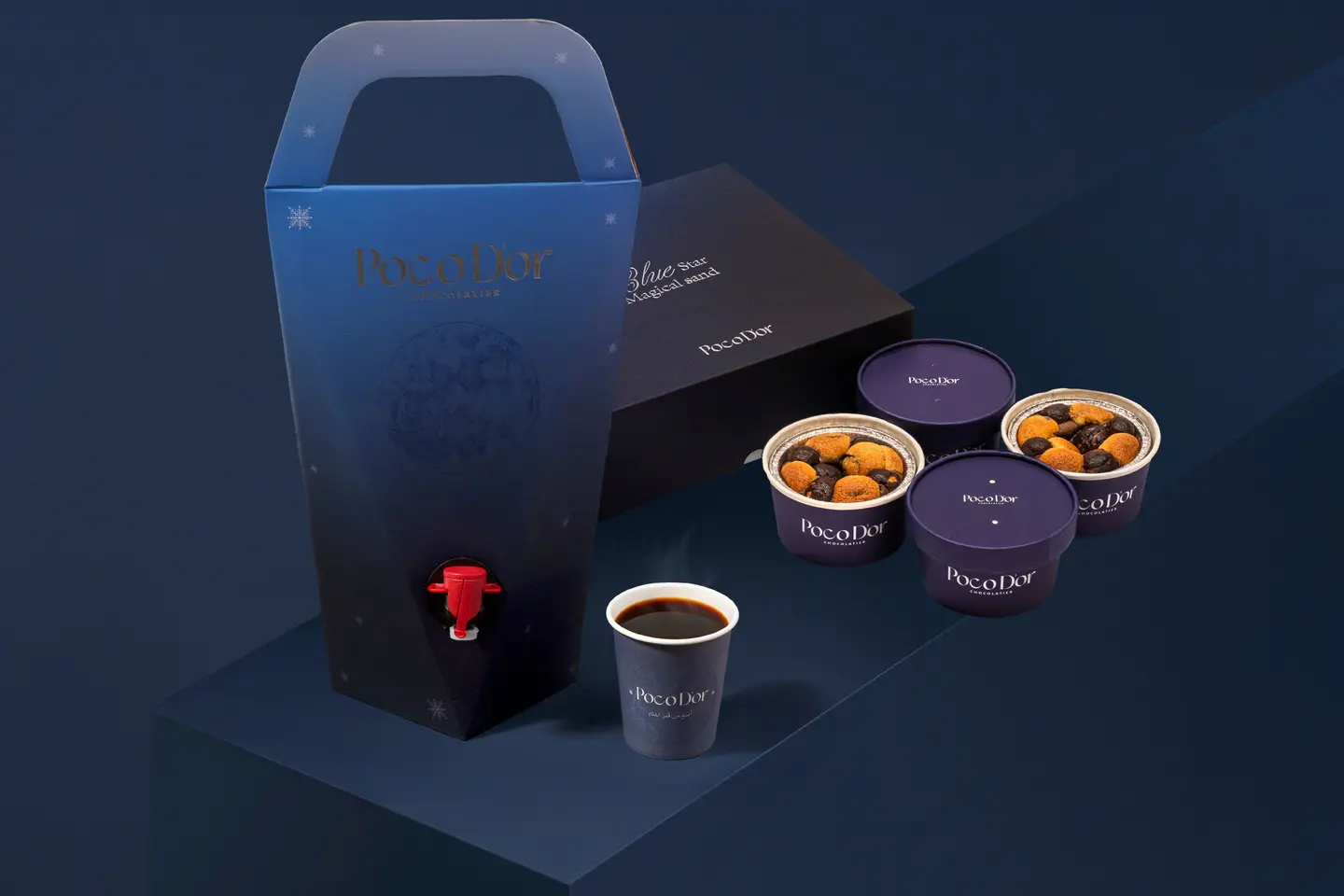 كومبو قهوة & كوكيز سوفليه