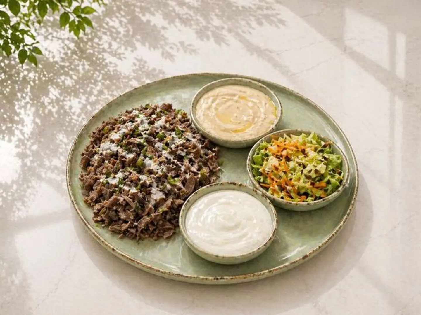 طبق كومبو بروتين