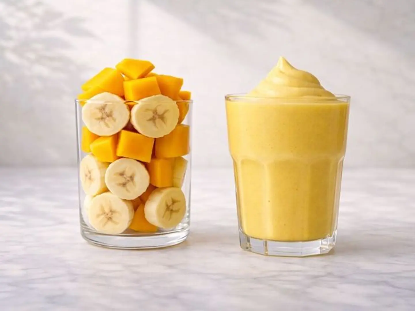 سموذي موز ومانجو