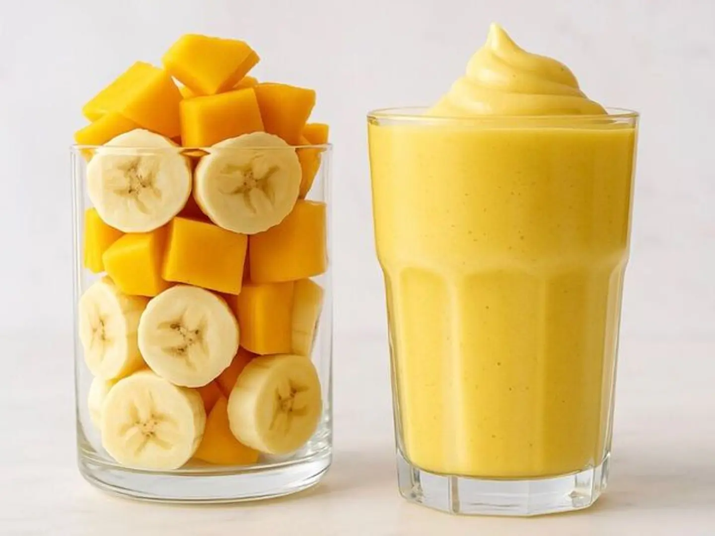 سموذي موز ومانجو