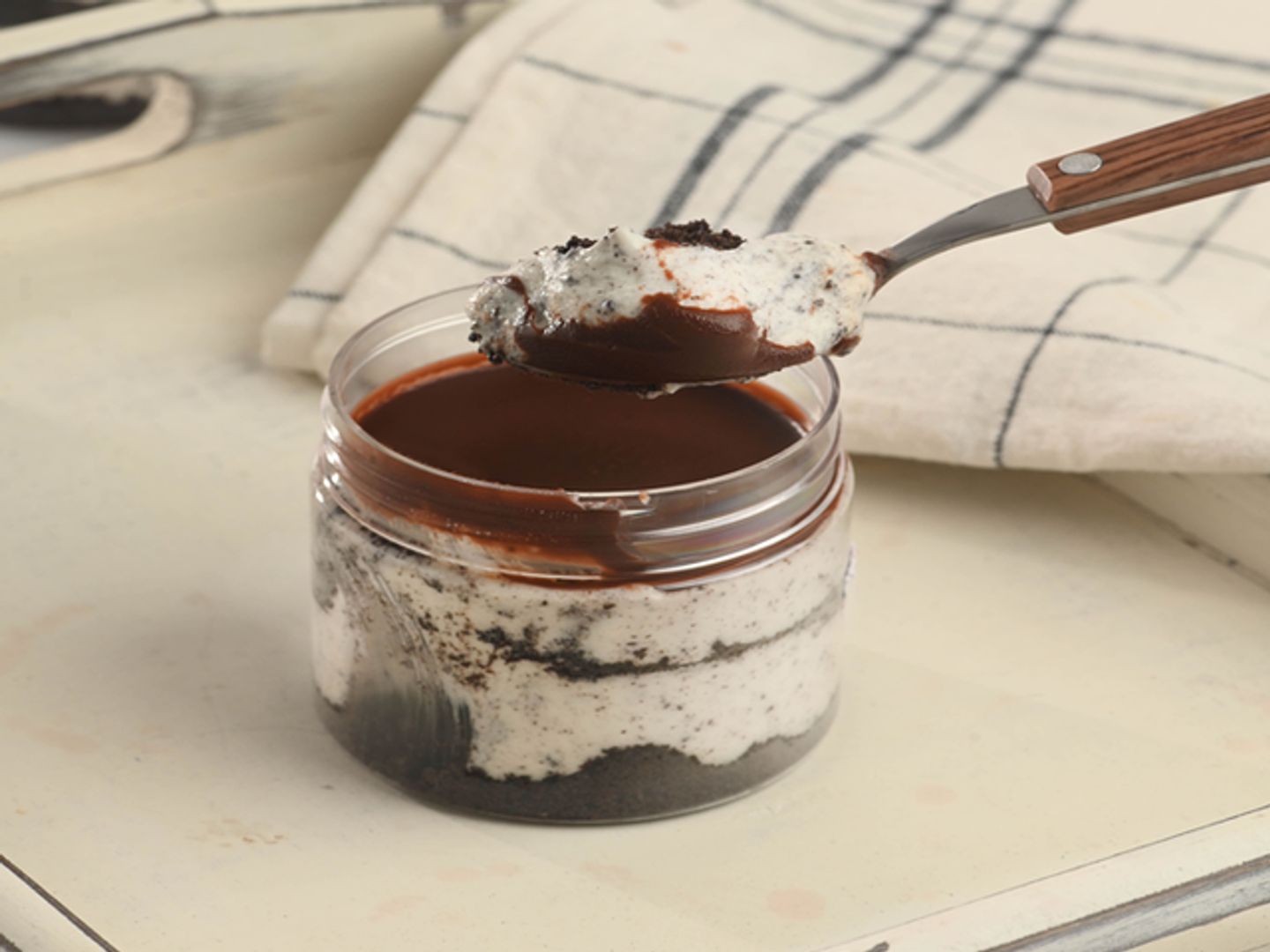 Feta Cheese Chocolate Cheesecake