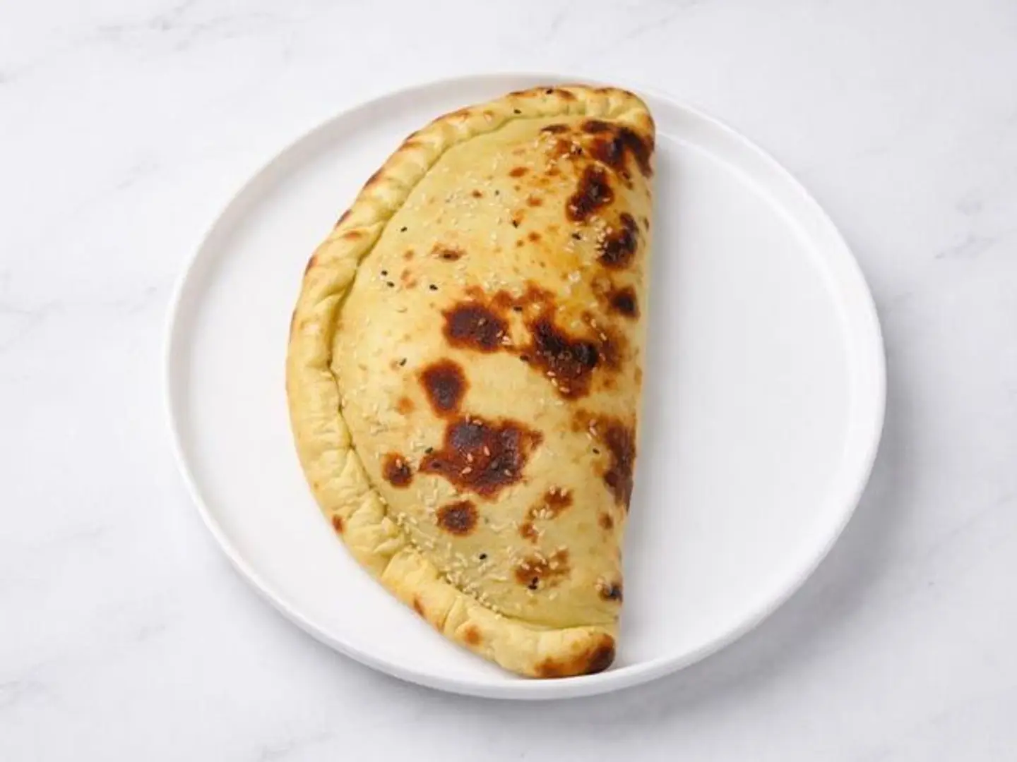 Manakeesh With Eggs & Goat Cheese & Herbs