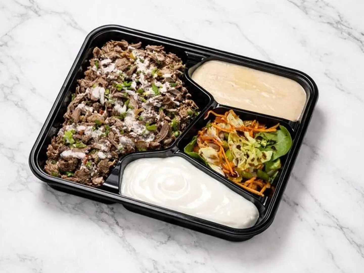 طبق كومبو بروتين