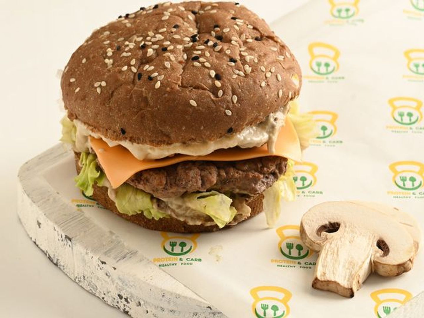 Double Beef Burger With Mushroom 150g