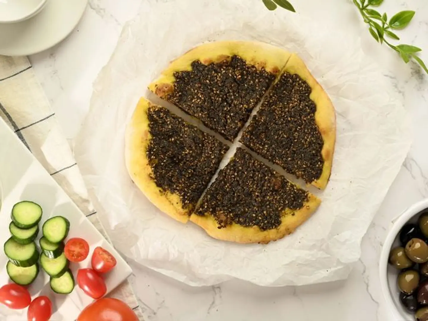 Manakeesh With Thyme