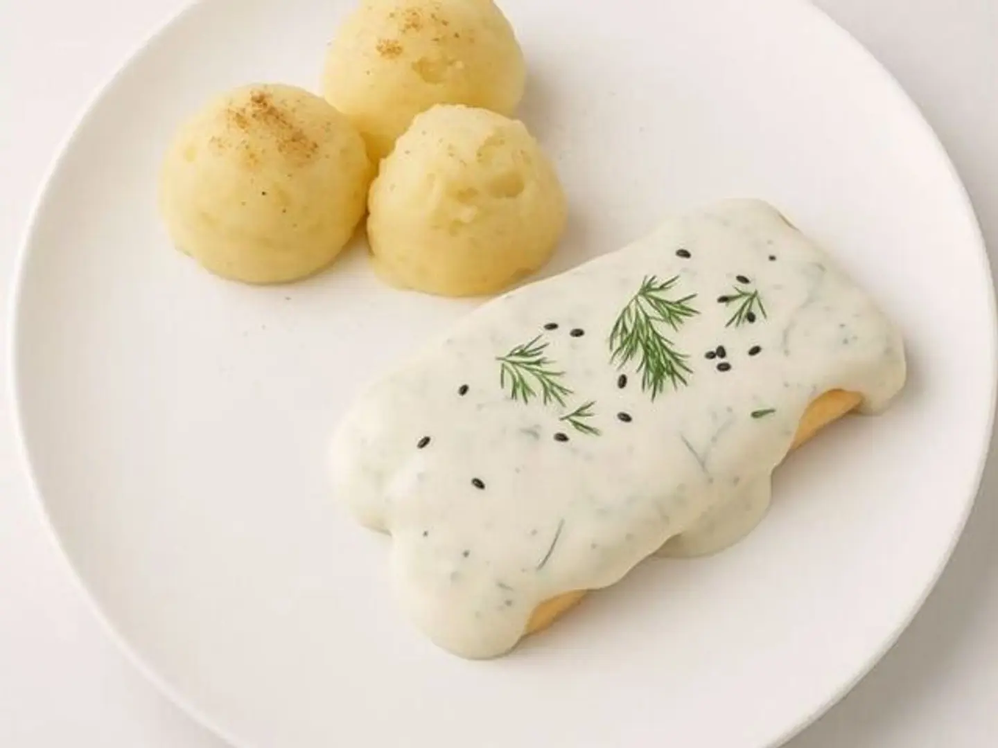 سالمون بصوص الساور كريم والشبت ١٦٠ جم