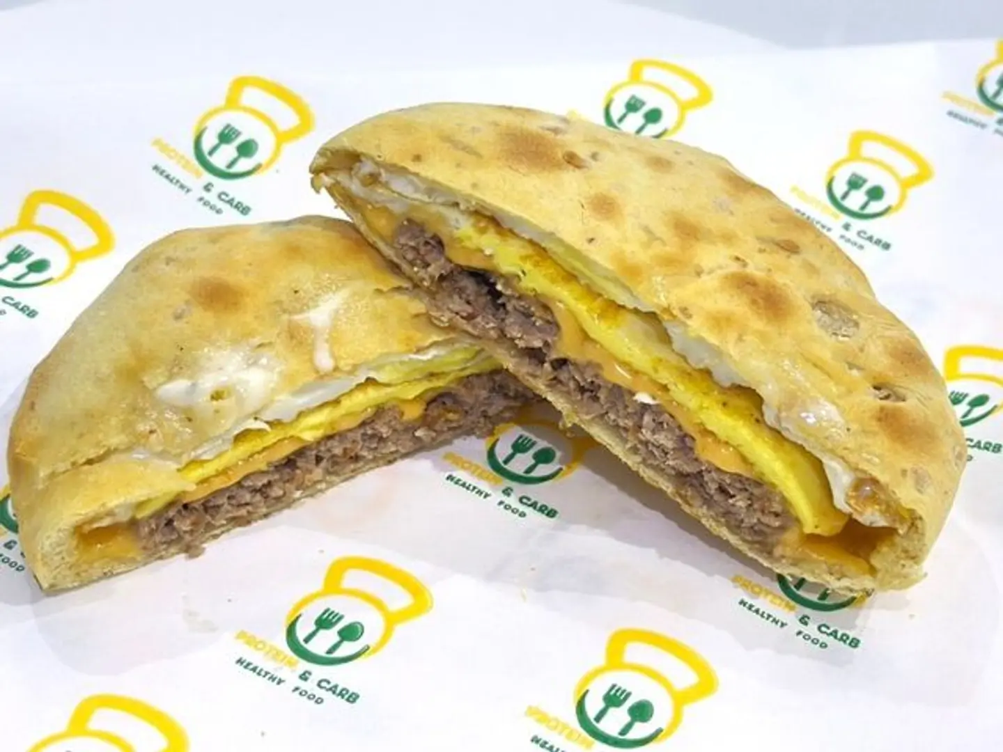 Smash Burger With Eggs