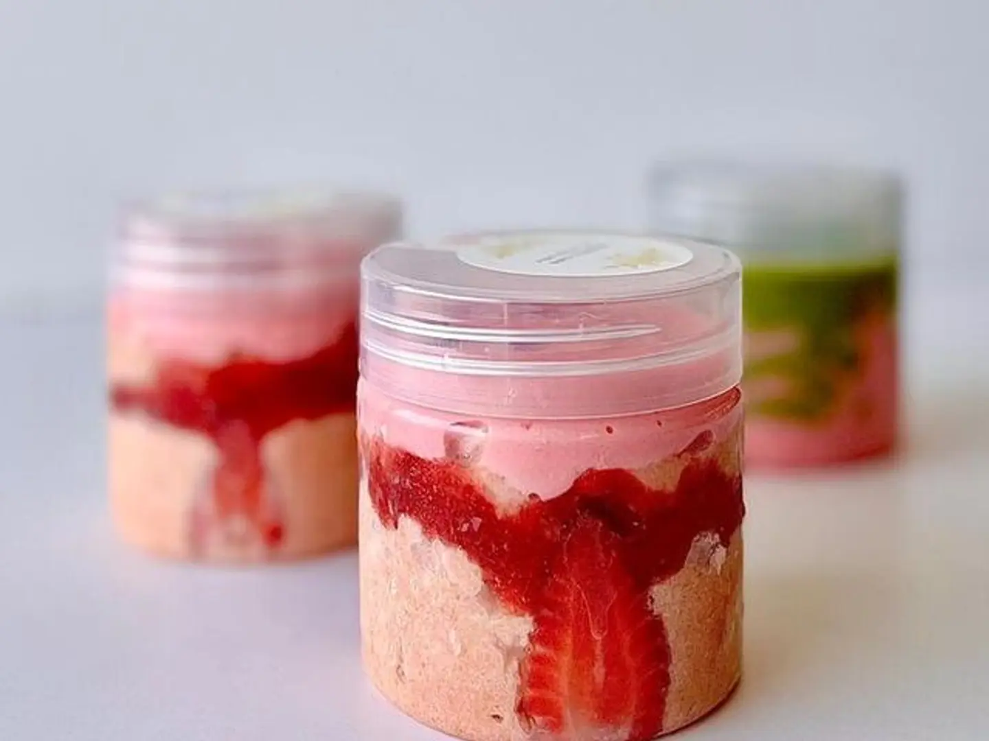 بودينج فراولة