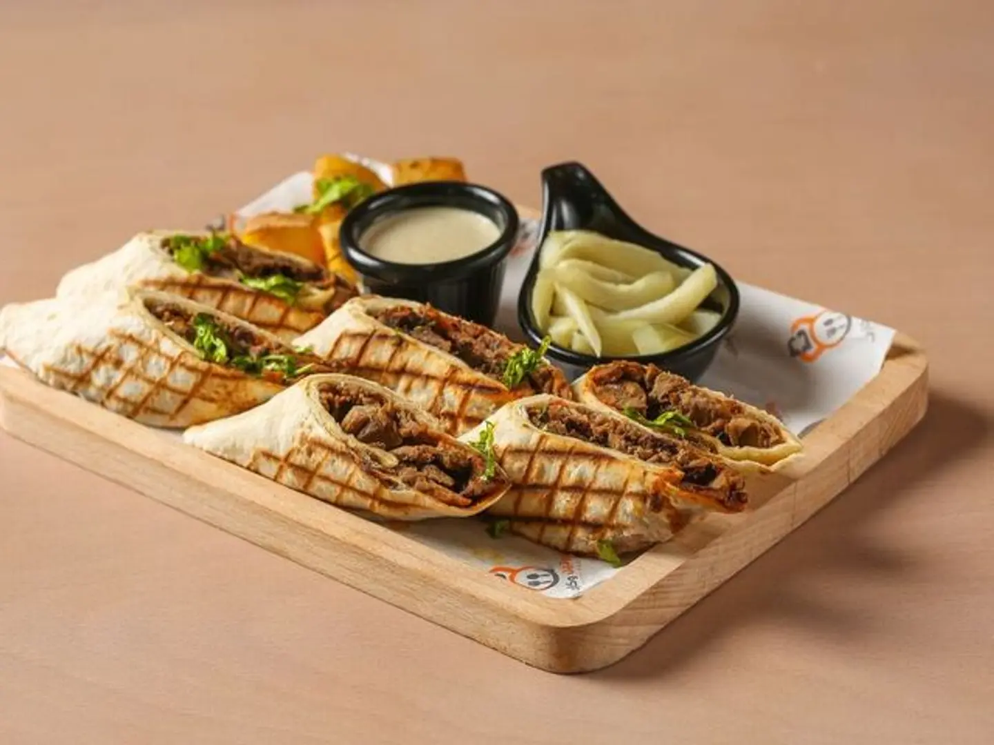 Meat Shawarma On A Skewer
