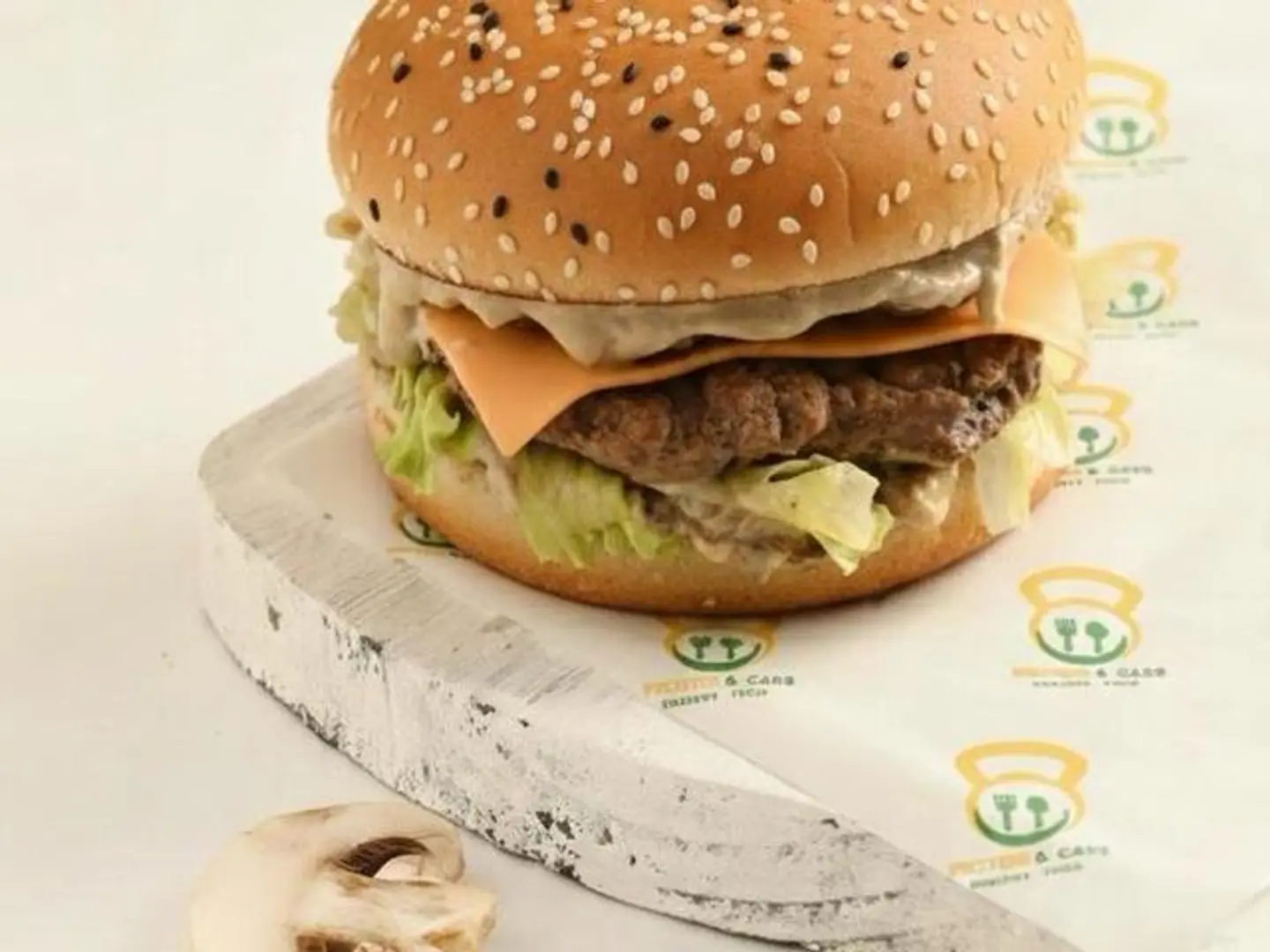 Double Beef Burger With Mushroom 150g