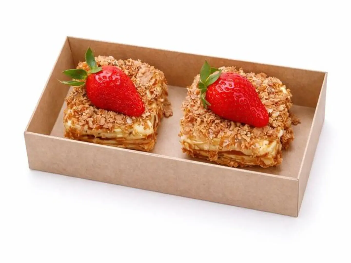 Mille Feuille With Custard