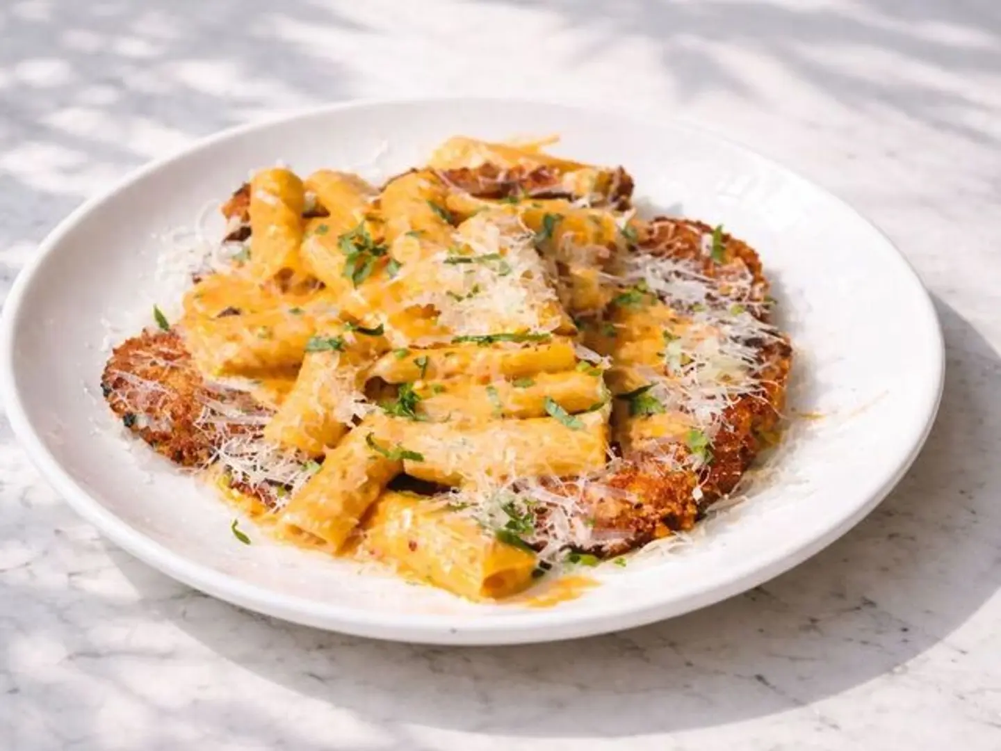 ريجاتوني باستا بالدجاج ١٥٠ جم