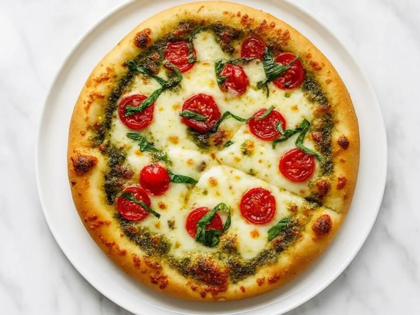 بيتزا البيستو