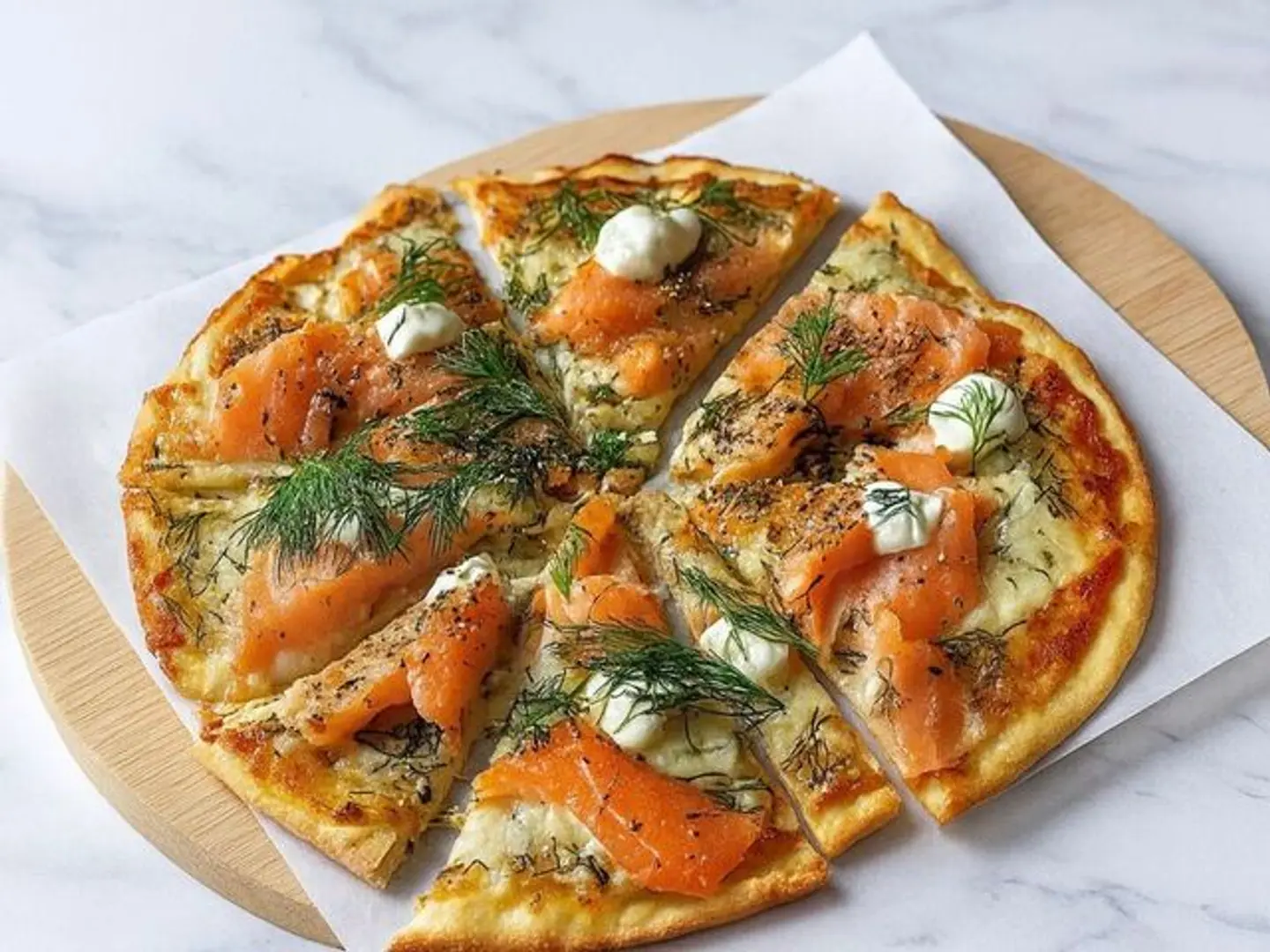 Smoked Salmon Pizza 100g