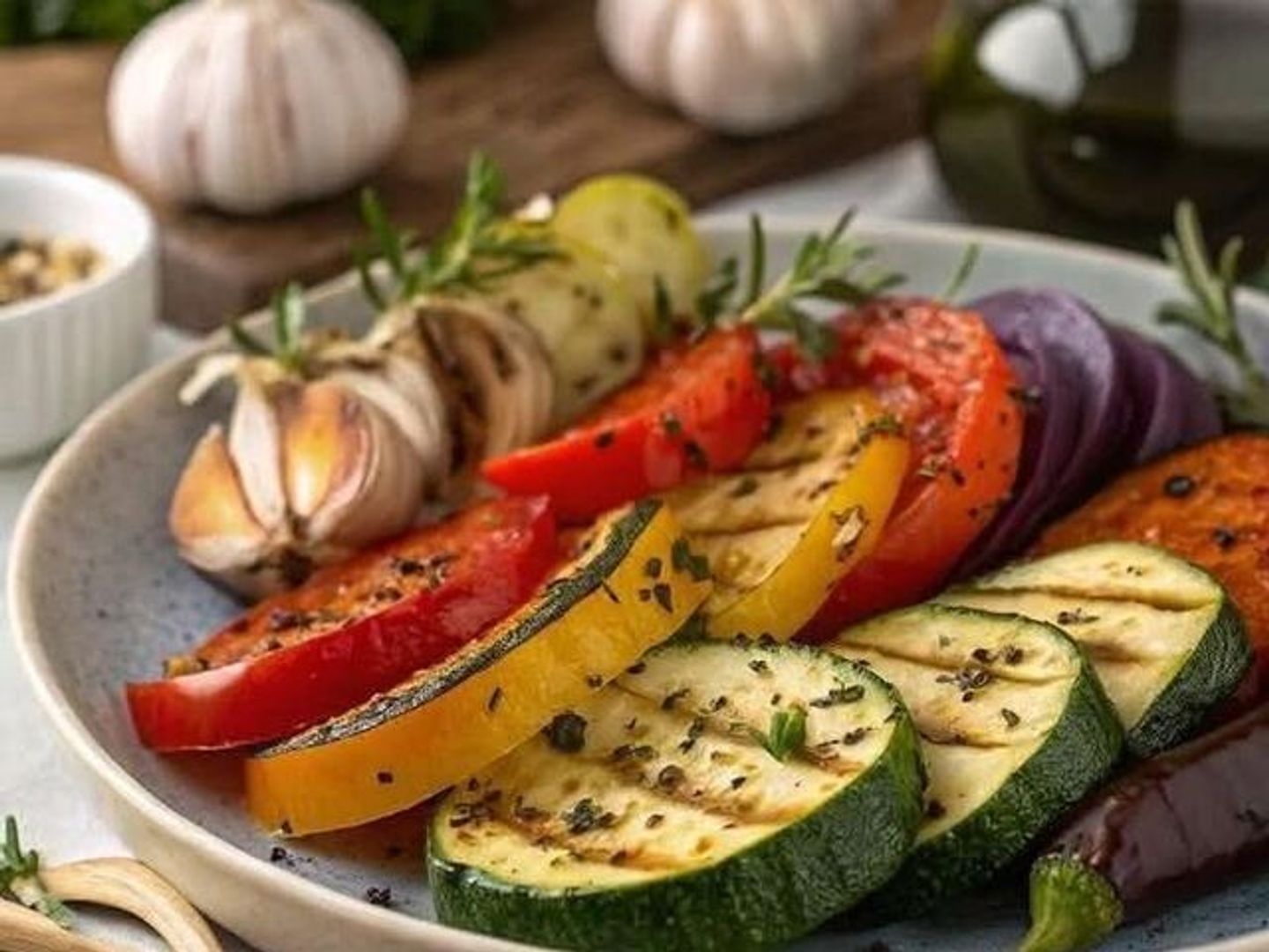 Prepare Grilled Vegetables Your Own Way 150g.