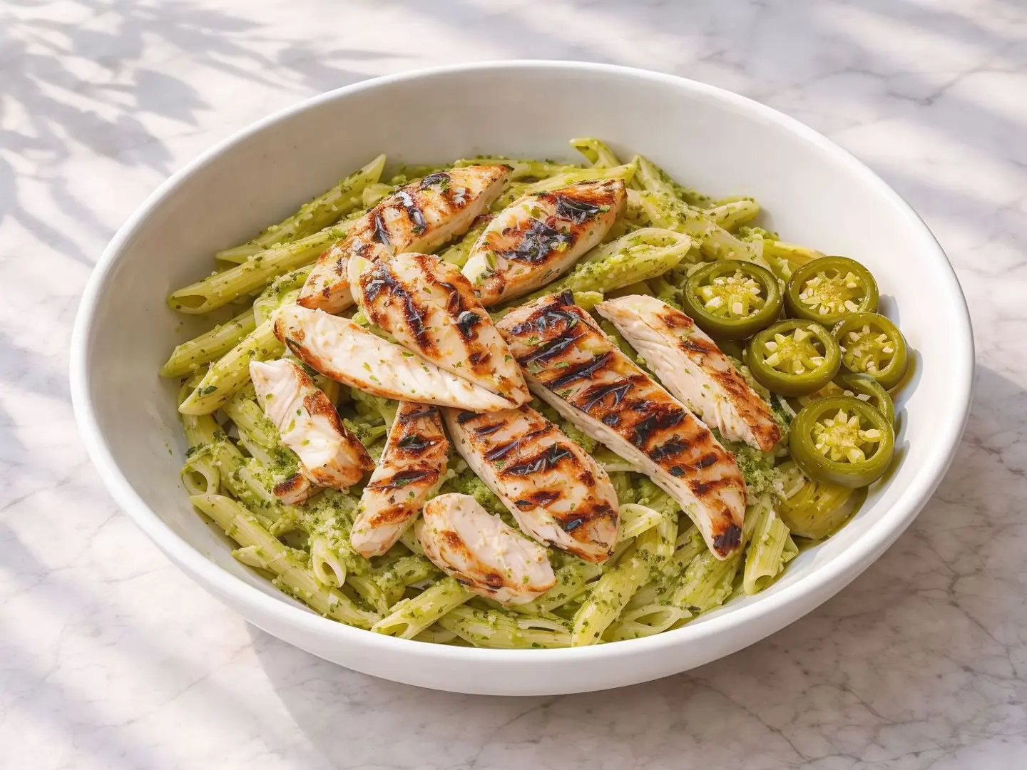 باستا بالهالبينو والبيستو ١٥٠ جم