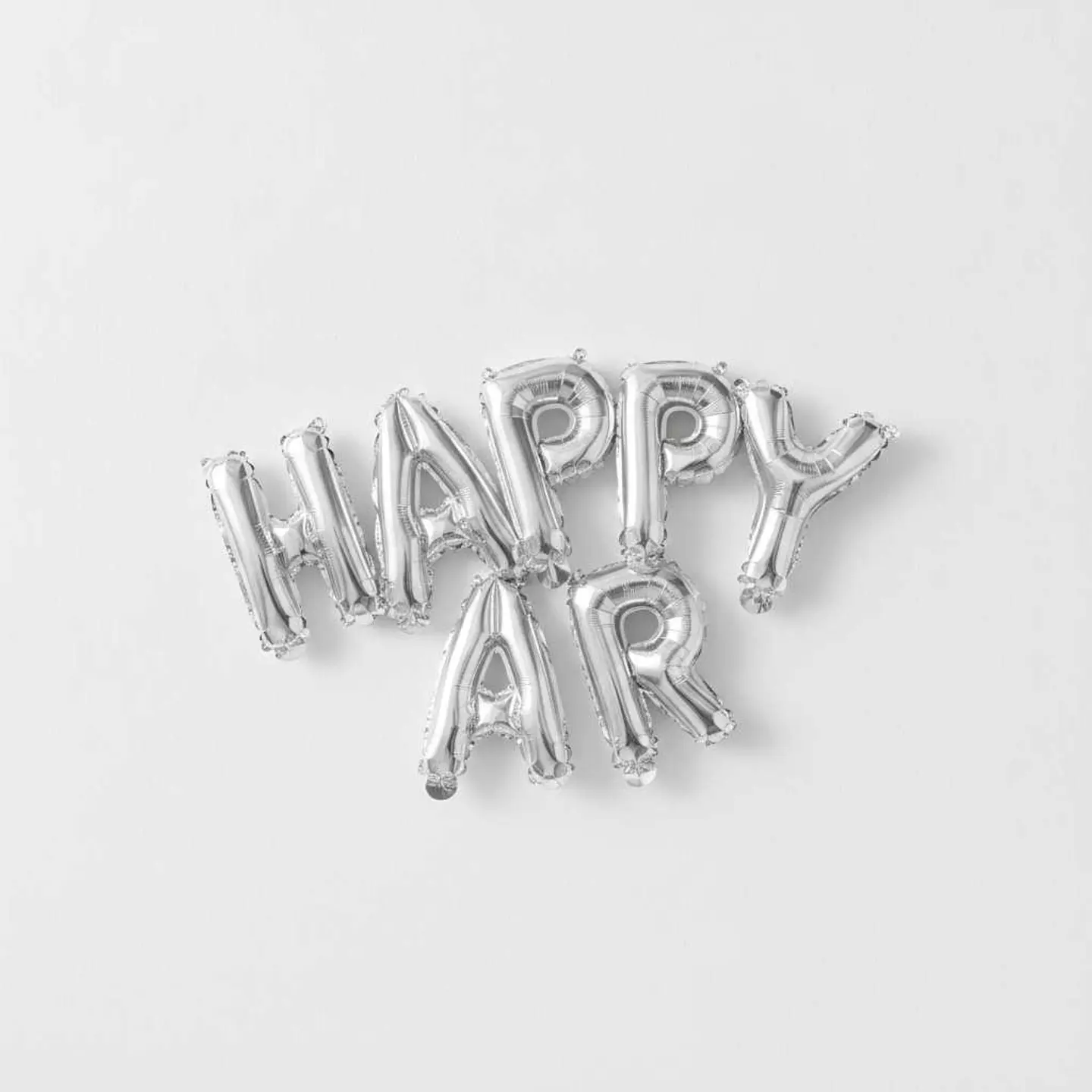 Small Letter Balloon A Silver Color
