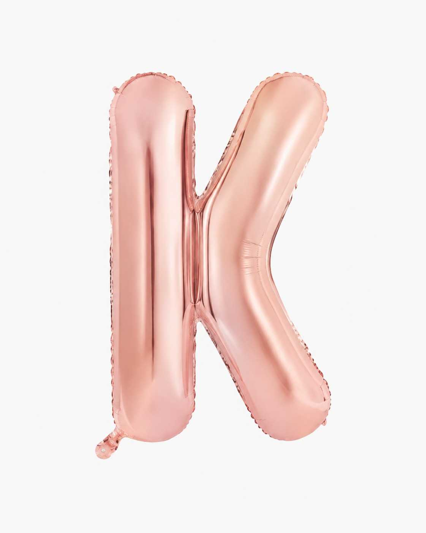 Big Letter Balloon K Chrome Color