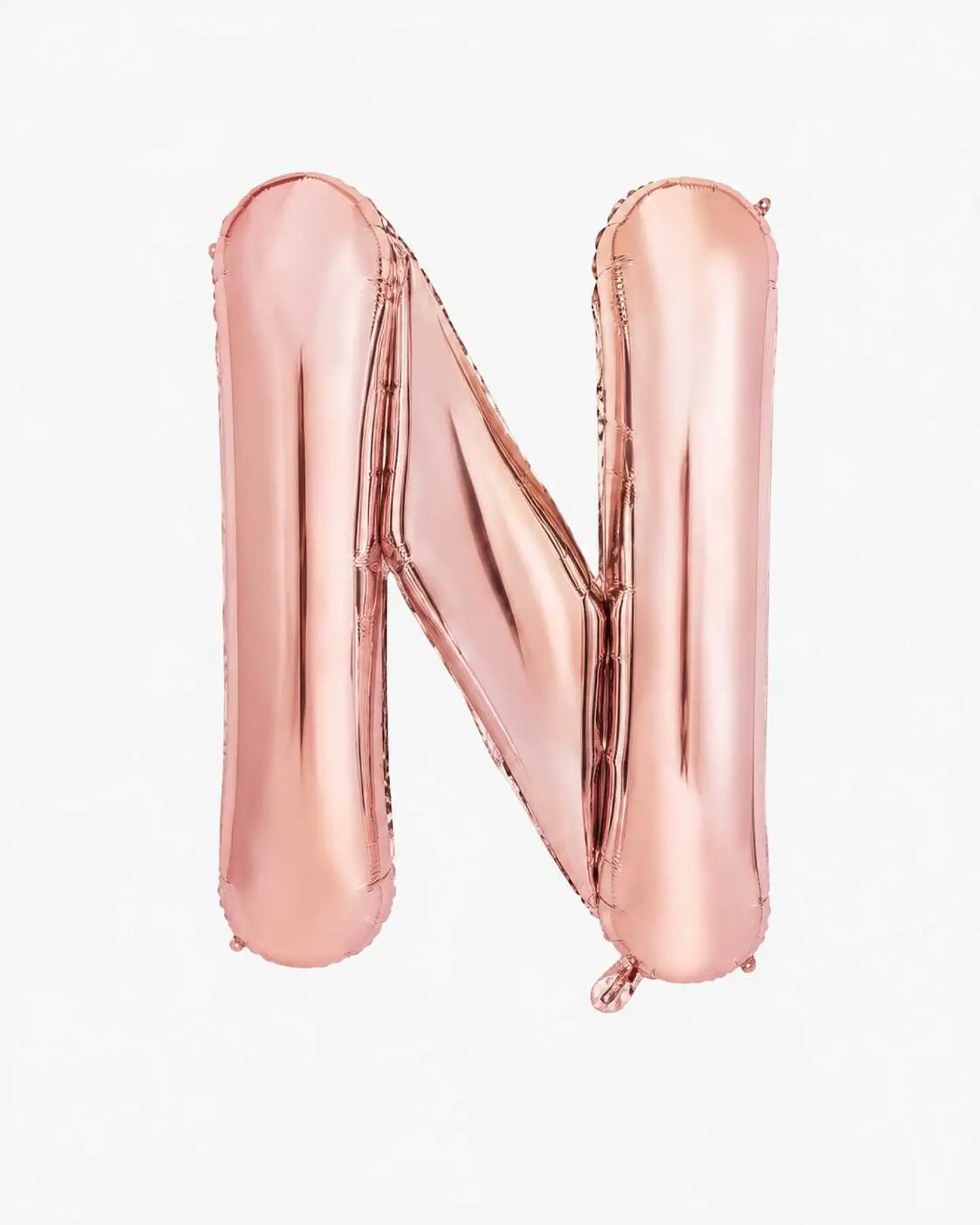Big Letter Balloon N Chrome Color