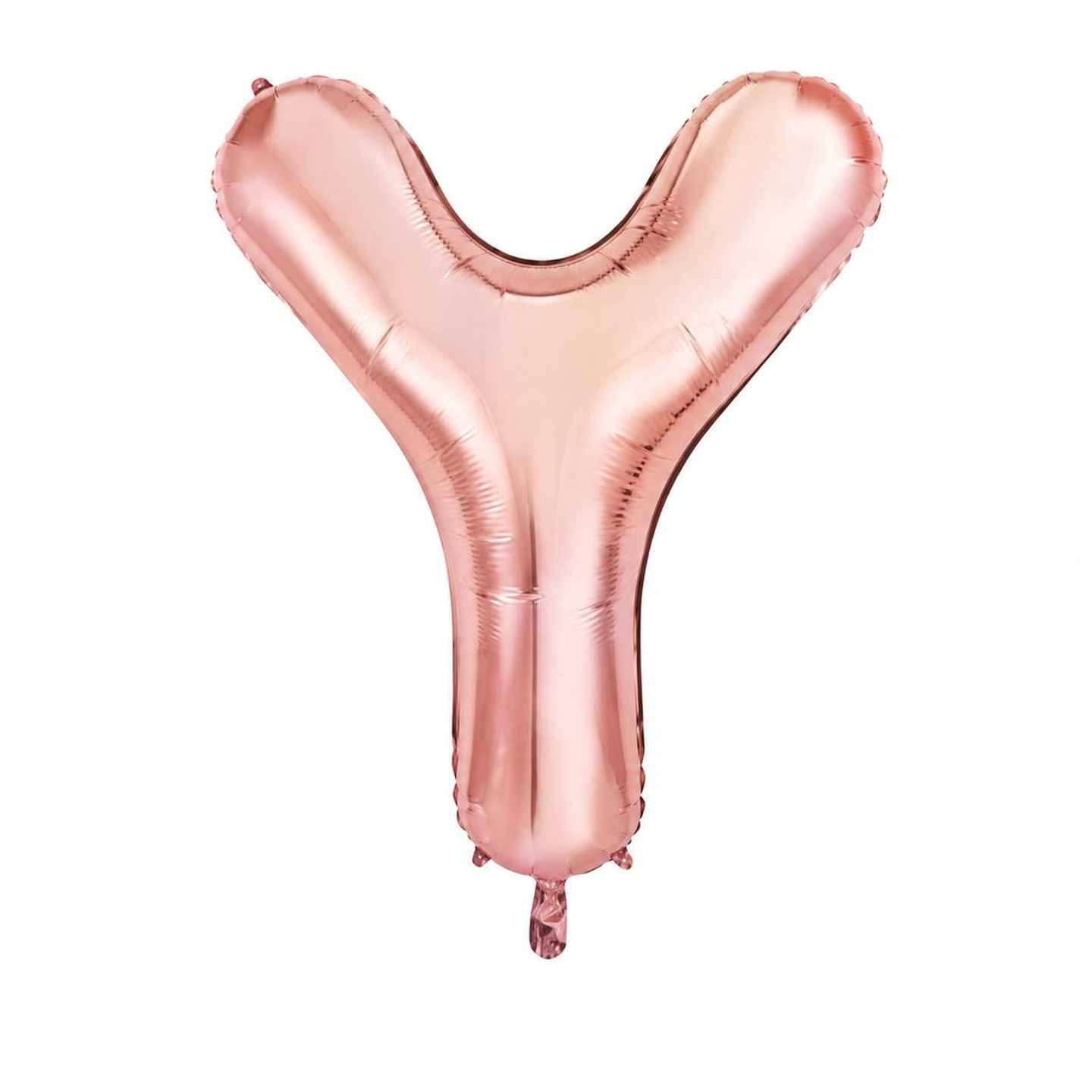 Small Letter Balloon Y Chrome Color