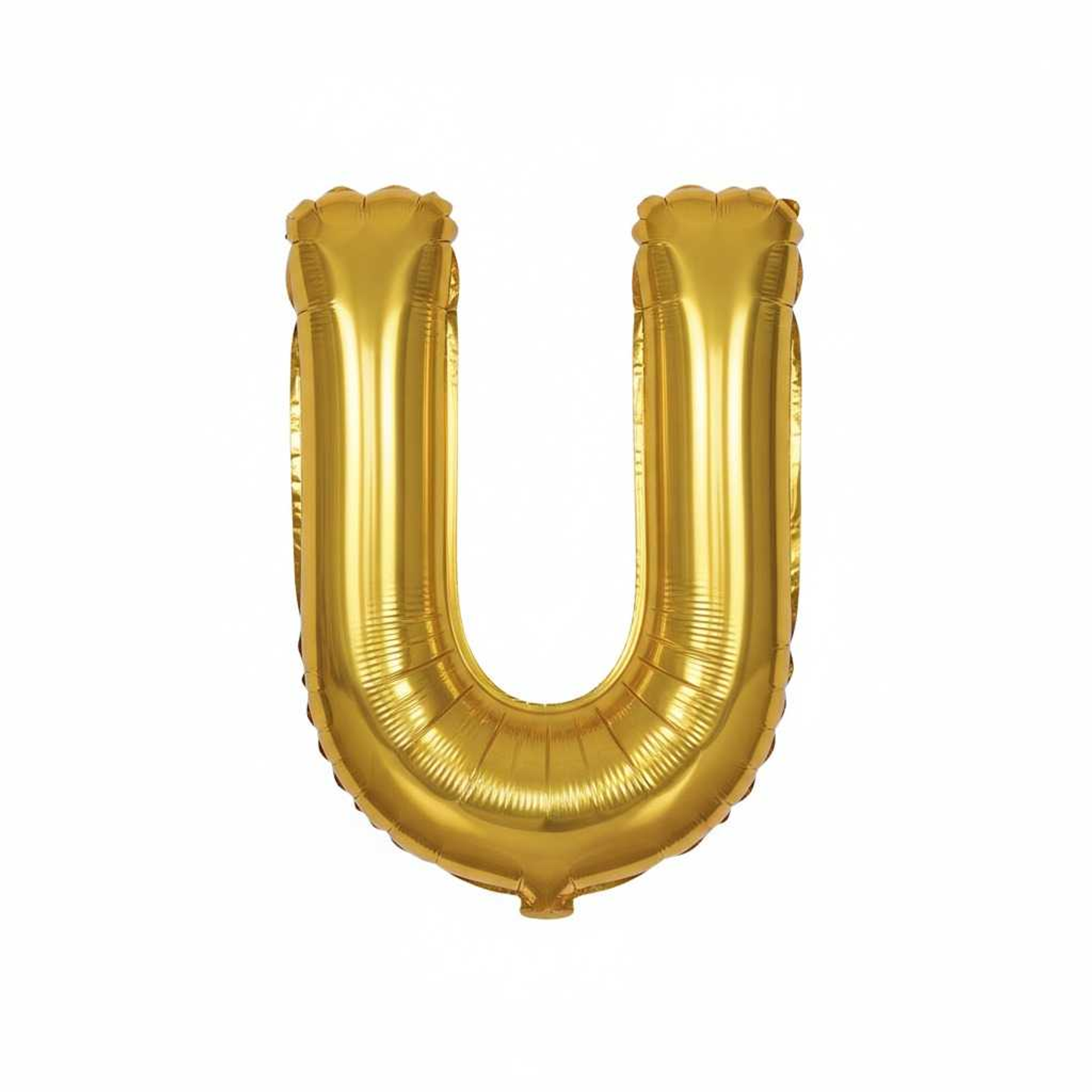 Big Letter Balloon U Gold Color