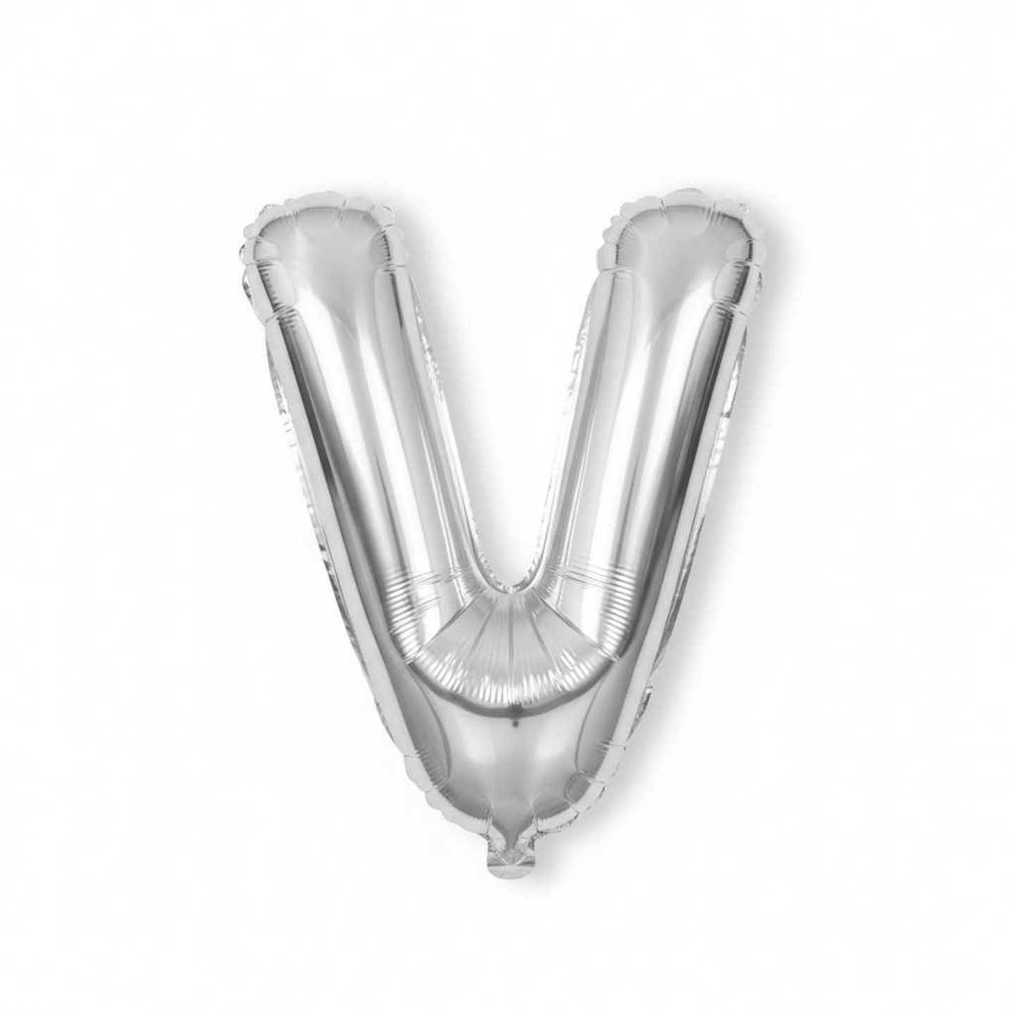 Big Letter Balloon V Chrome Color