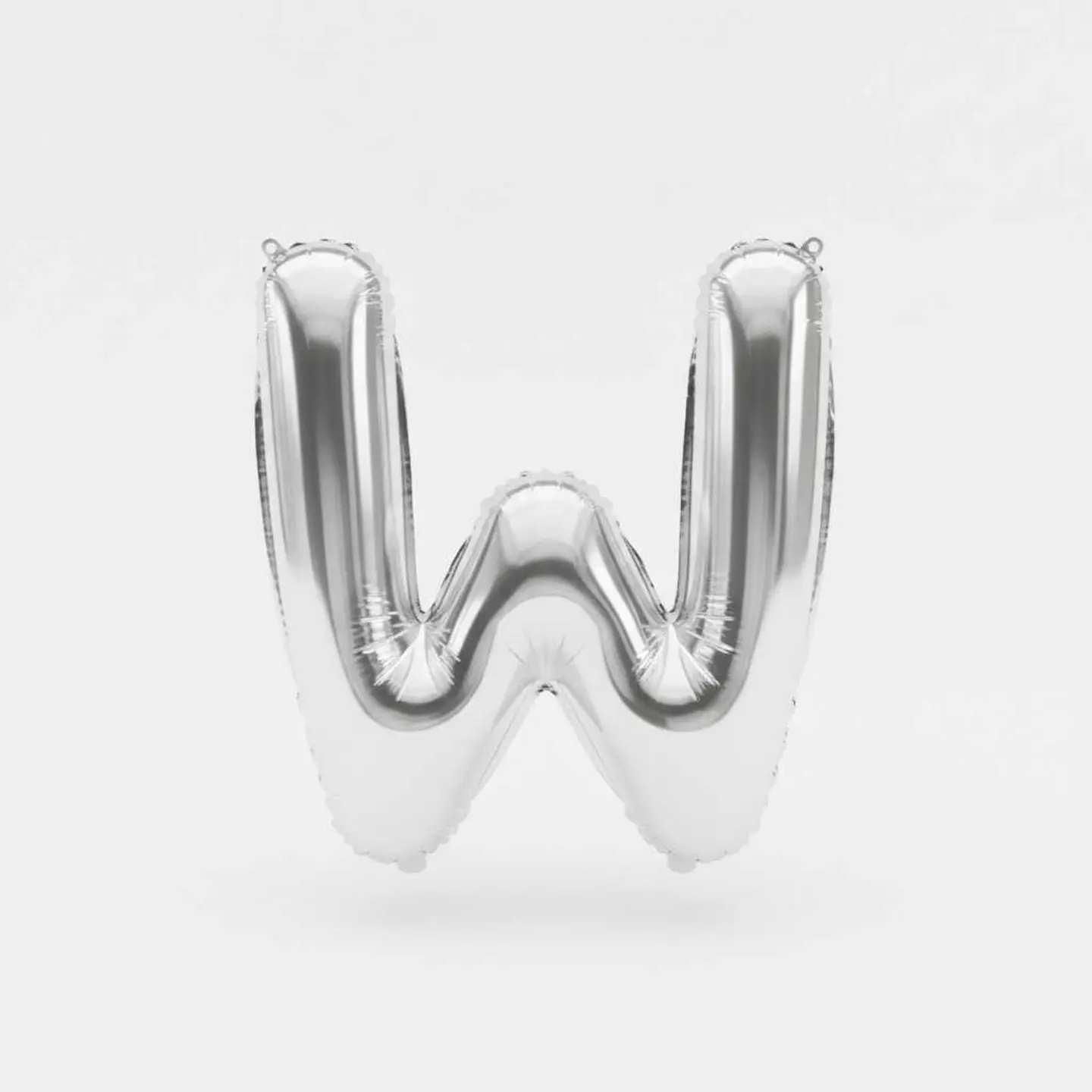 Big Letter Balloon W Chrome Color