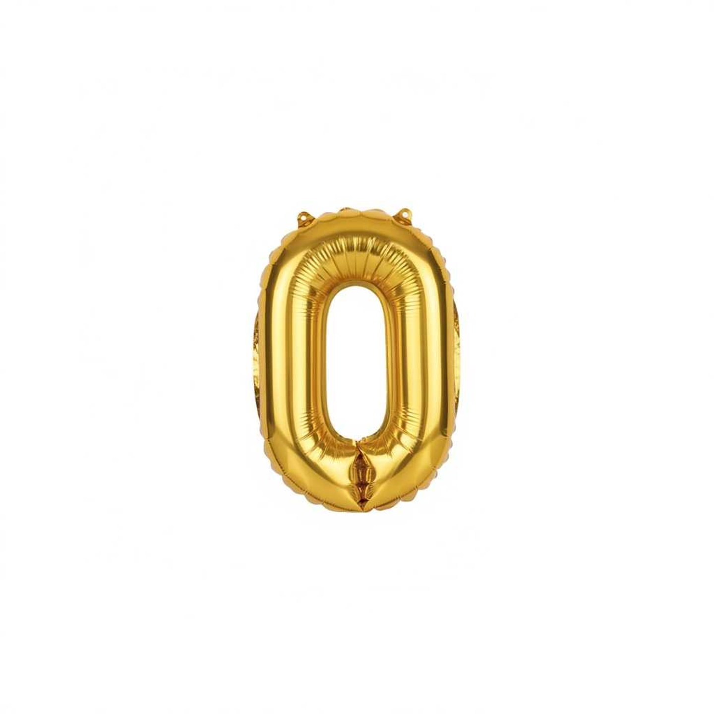 Small Letter Balloon O Gold Color