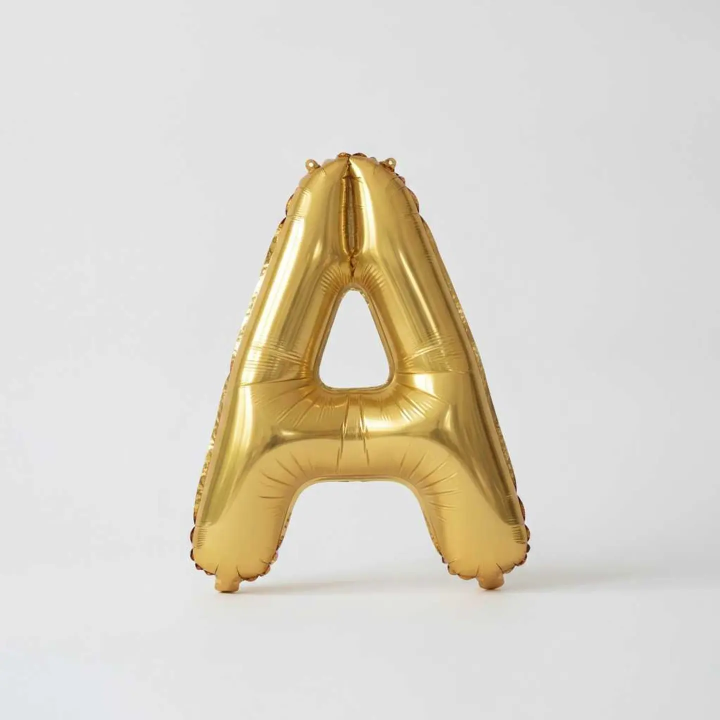 Big Letter Balloon A Gold Color