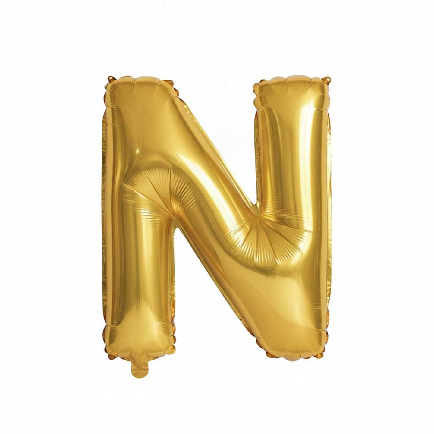 Big Letter Balloon N Gold Color