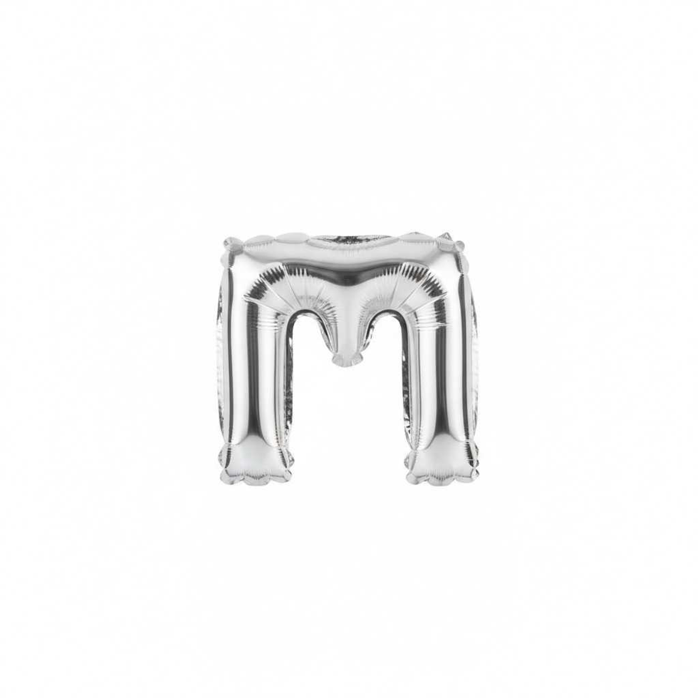 Small Letter Balloon M Silver Color