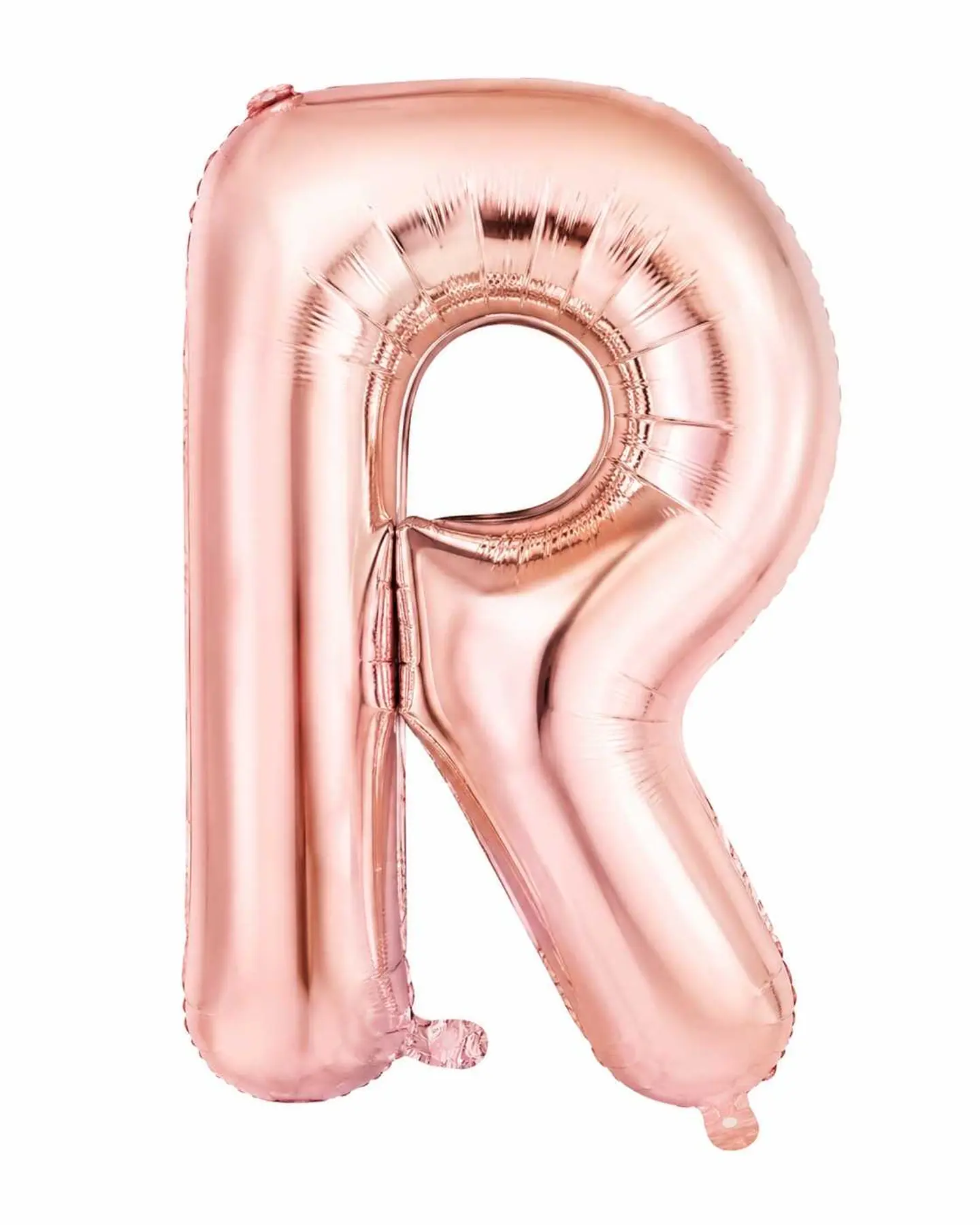 Big Letter Balloon R Chrome Color