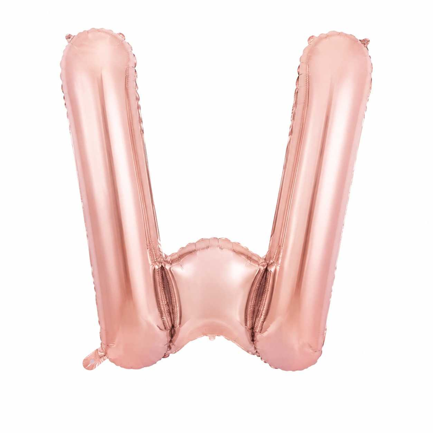 Small Letter Balloon W Chrome Color
