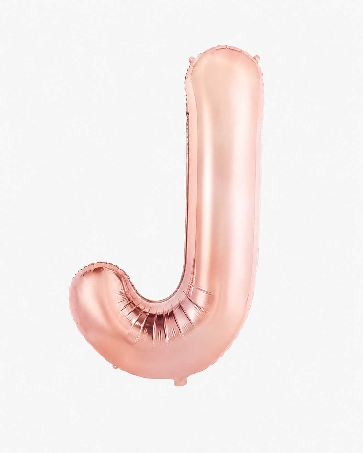 Big Letter Balloon J Chrome Color