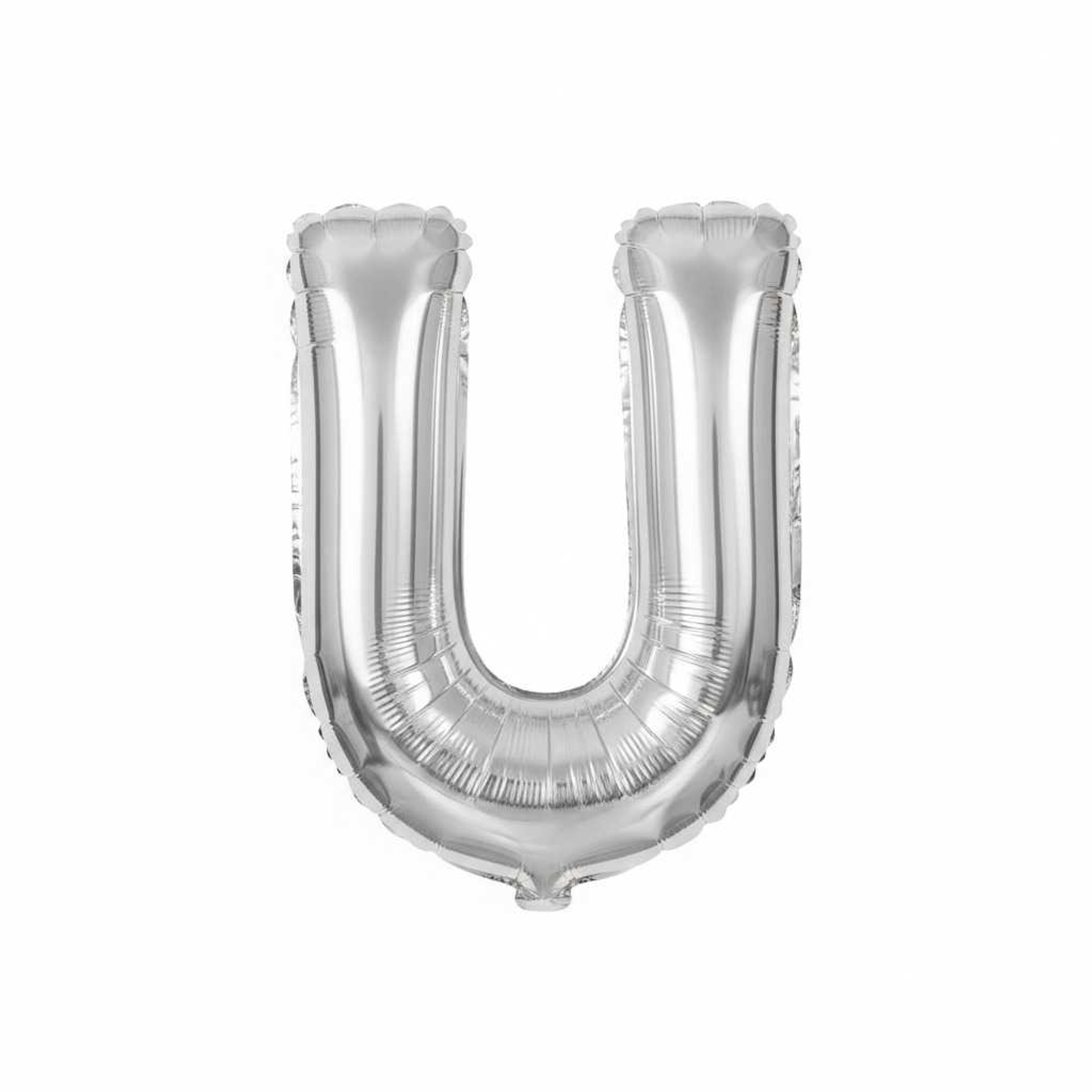 Big Letter Balloon U Silver Color