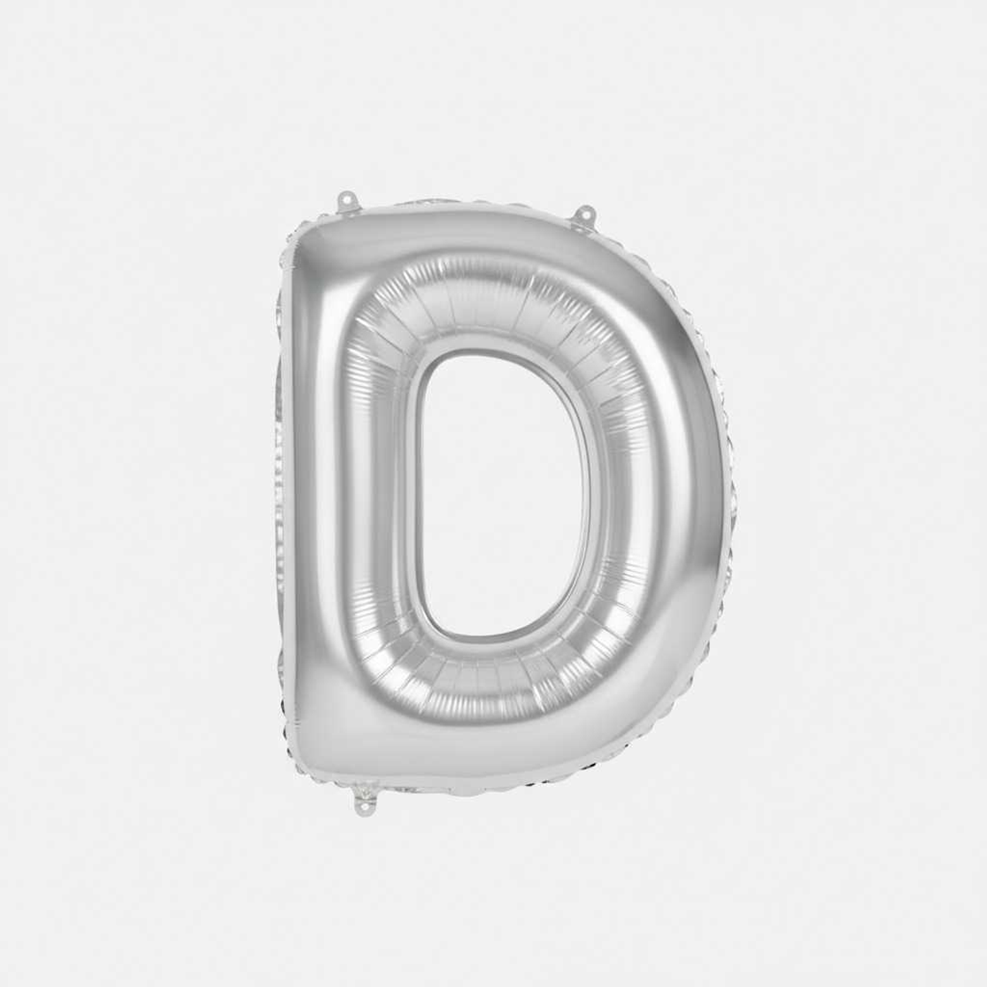 Big Letter Balloon D Silver Color